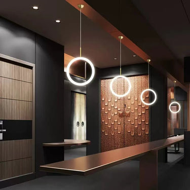 Circle Chandelier